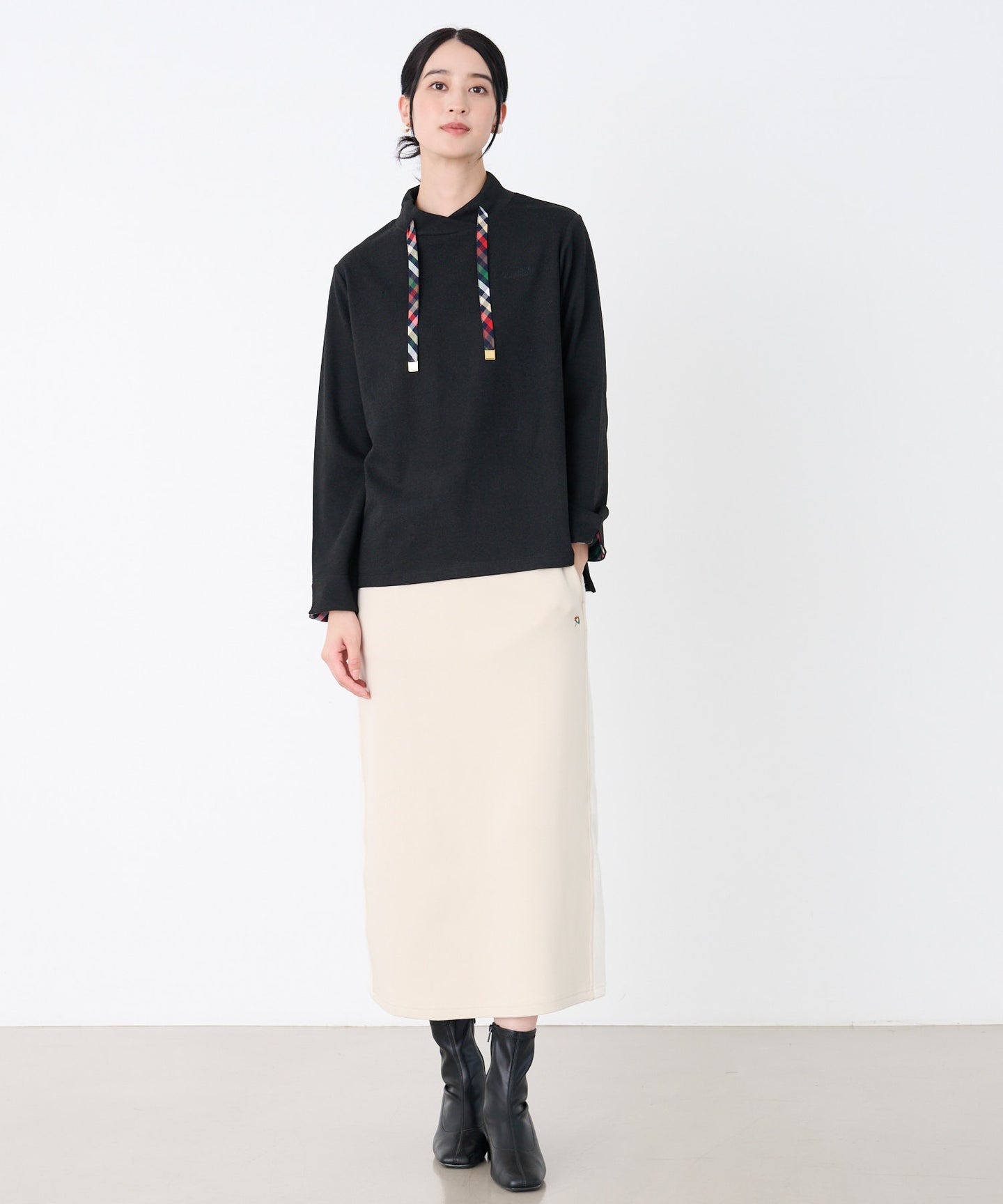 Arnold Palmer マシュマロリブ フードライクプルオーバー